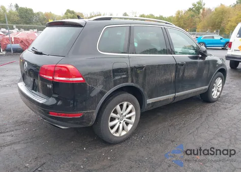 2011 Volkswagen Touareg Vr6 Sport из США, поврежденный, VIN WVGFF9BP6BD004651